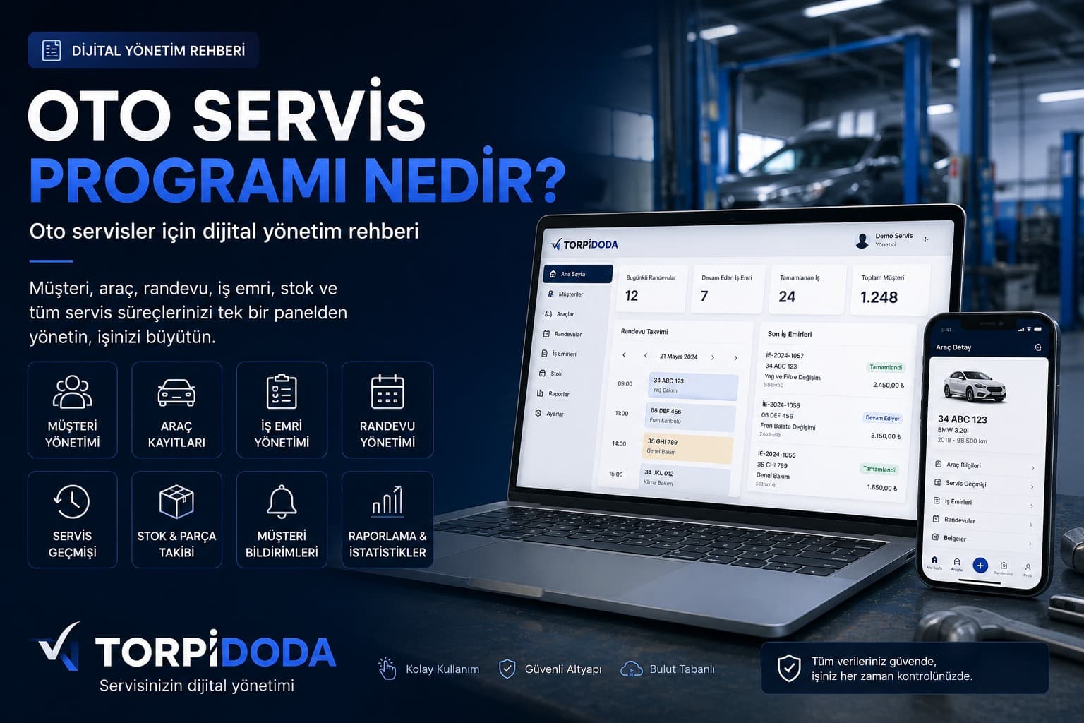 Oto Servis Programı Nedir? Oto Servisler İçin Dijital Yönetim Rehberi